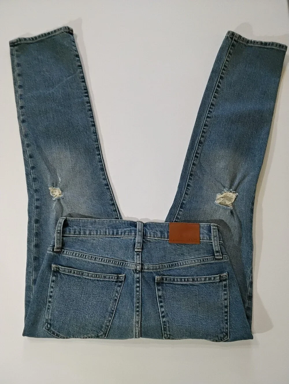 NWT J. Crew Slim Boyfriend Jeans Womens Size 24 Light Wash